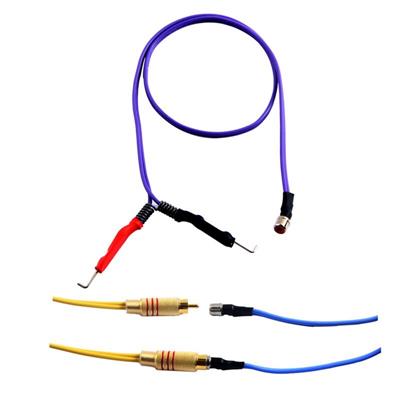 Cable Adaptador para Máquinas Clip a RCA (Violeta)