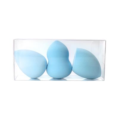 Set Esponjas Maquillaje x3 Unidades (Celeste)