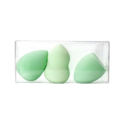 Set Esponjas Maquillaje x3 Unidades (Verde Claro)