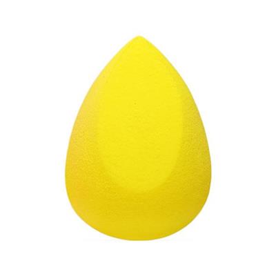 Esponja Beauty Blender Gota de Agua con Corte Oblicuo (Amarilla)