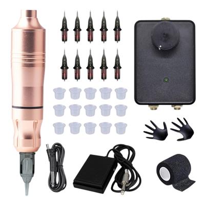 Kit Inicial Dermopigmentación & PMU con Dermógrafo (Dorado)