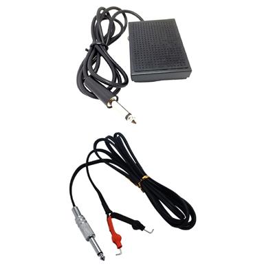 Combo Pedal Standard Negro + Clipcord Cable Siliconado (Negro)