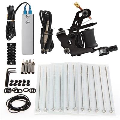 Kit Tattoo 86 Standard Iron Máquina DG032 (Negra)