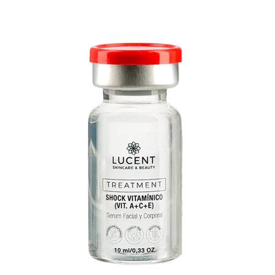 LUCENT Shock Vitamínico (VIT. A+C+E) Serum Facial y Corporal 10ml.