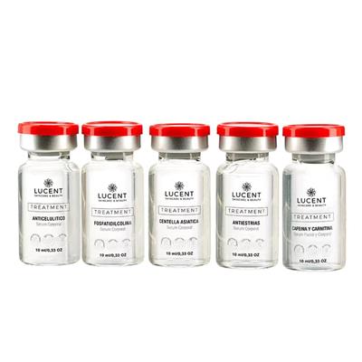 Kit 5 Serums Corporales Estériles LUCENT 10ml.