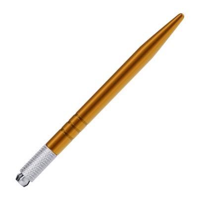 Tebori Pluma Microblading POPU Pmu Manual Pen A20 (Dorado)