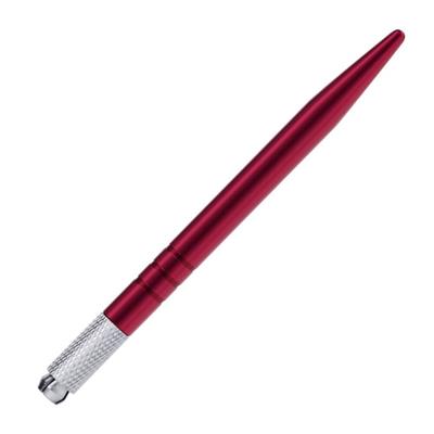 Tebori Pluma Microblading POPU Pmu Manual Pen A20 (Rojo)