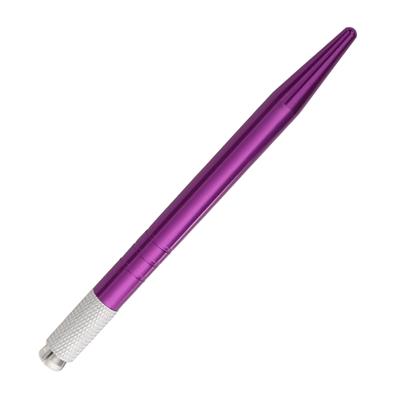 Tebori Pluma Microblading POPU Pmu Manual Pen A20 (Violeta)