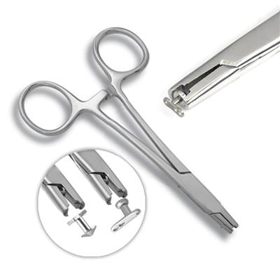 Pinza Microdermal Piercing Acero Inoxidable Dermal 4mm