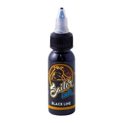 Sailor Ink 1oz. Black Line